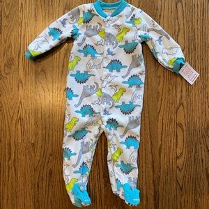 Just One You by Carter’s Fleece Dinosaur Footie Pajamas